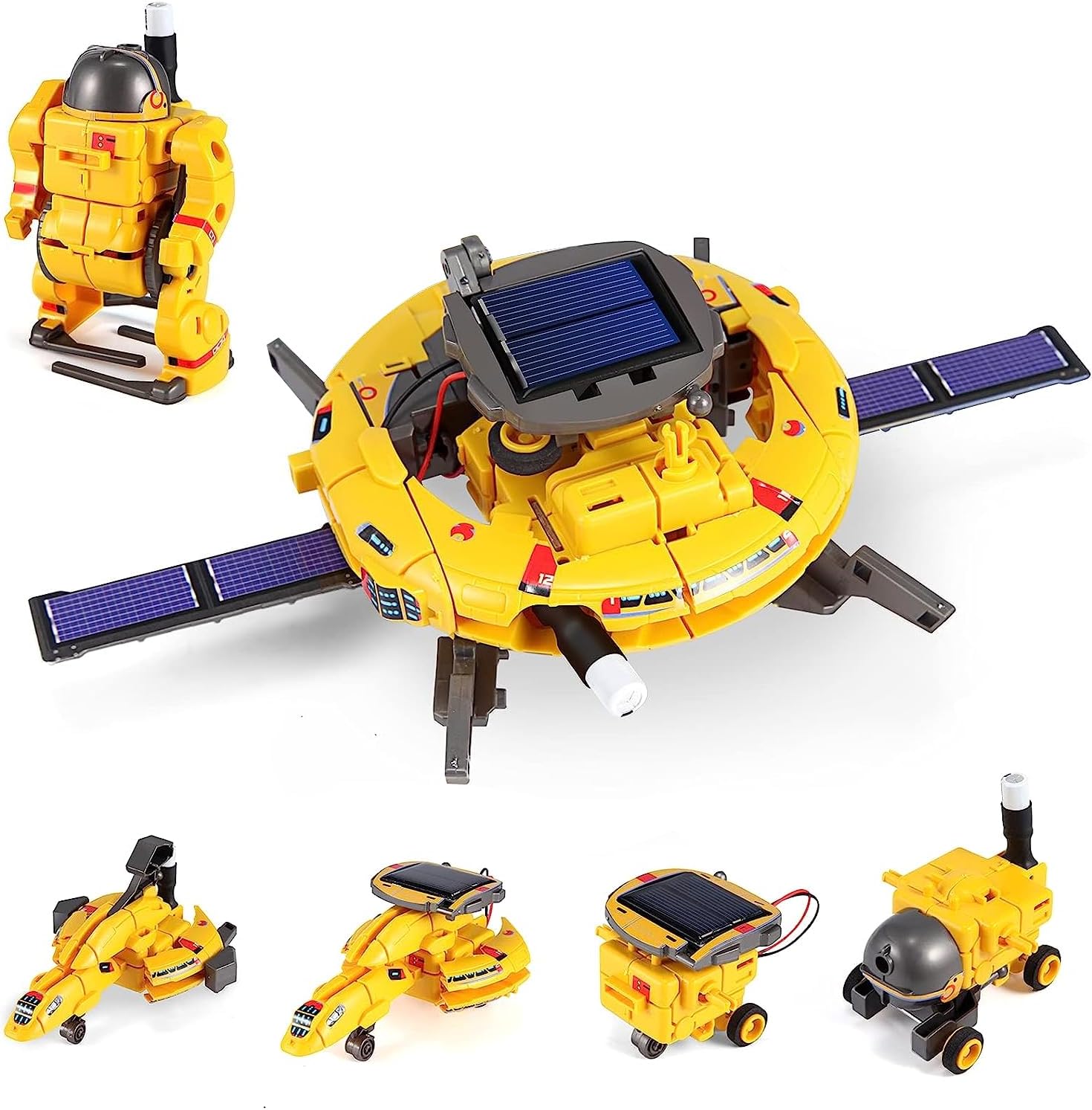 Masroo STEM Projects for Kids Age 8-12, Science Kits for Boys, Solar Robot Space Toys Gifts for 8-14 Year Old Teen Boys Girls, 120Pcs Building Experiments Robots for Teenage Ages 9 10 11 12.