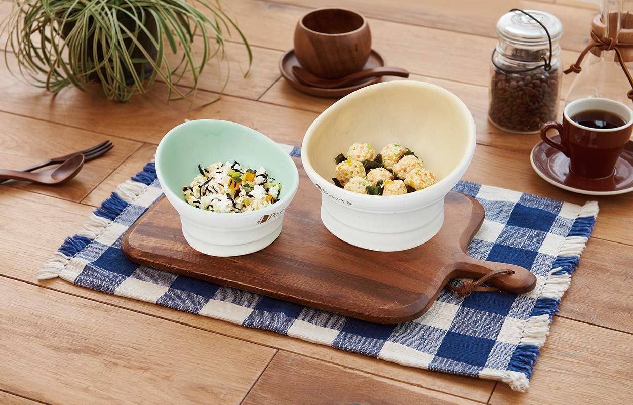 Amazon | ペティオ (Petio) Porta ポルタ 脚付き陶器食器 ペット用 S