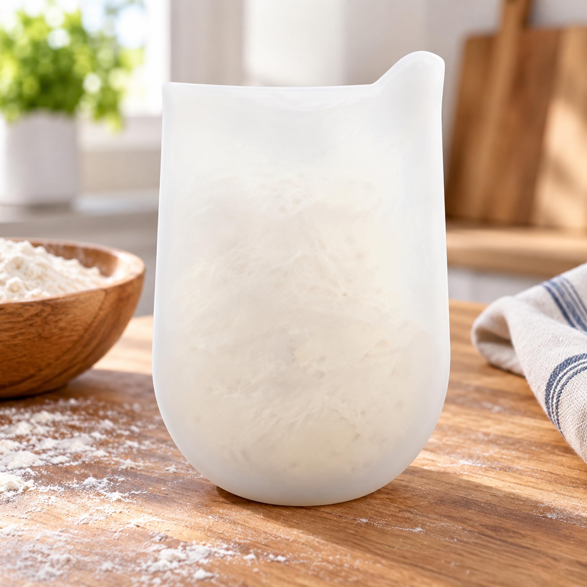 Silicone Dough Kneading Bag, Bread and Pastry Mixing Accessory for Preparing Homemade Baked Goods in the Kitchen