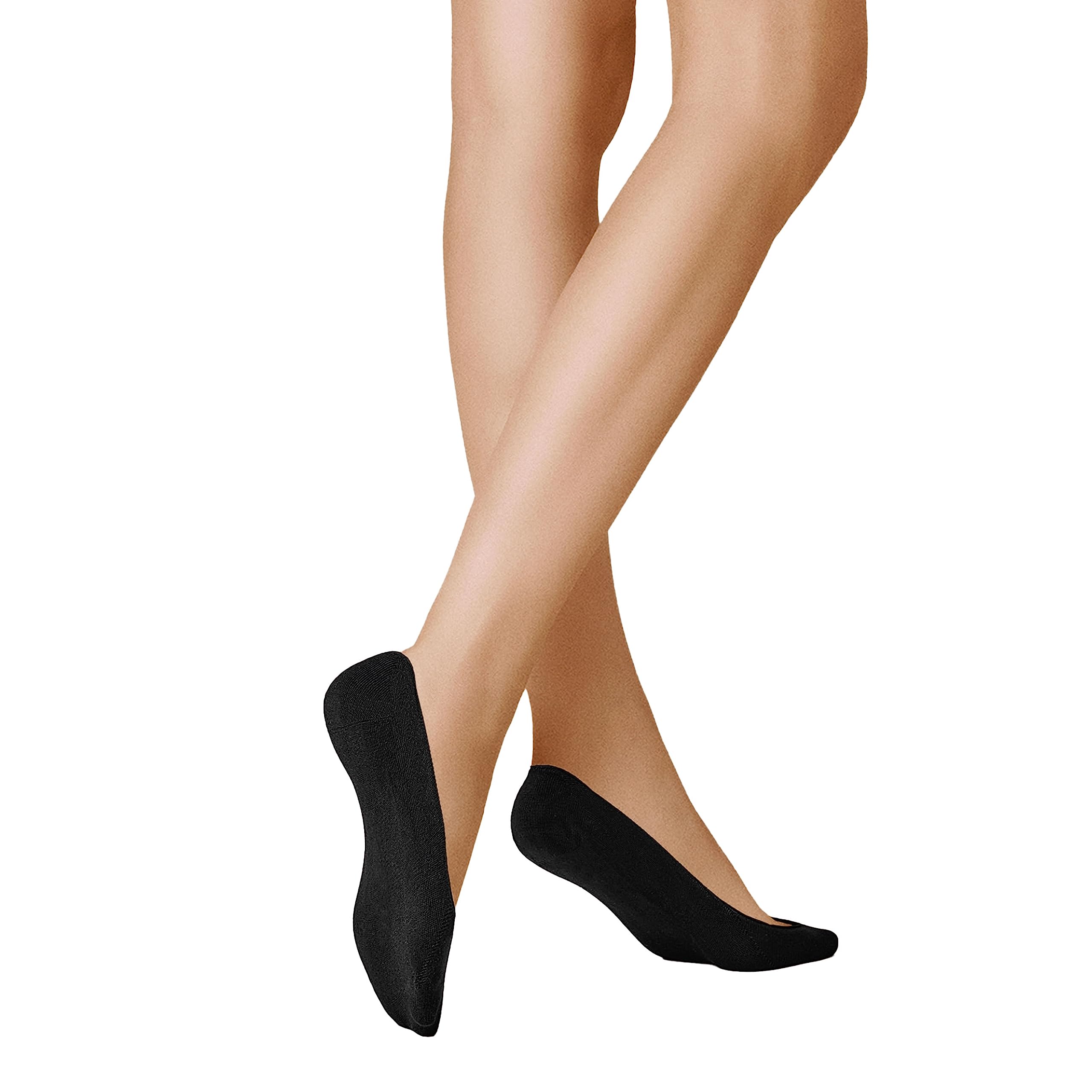 Kunert Women's Black (Black 0070) 203600 Matt Fein 100 Den Ankle Socks - Black - 6/7