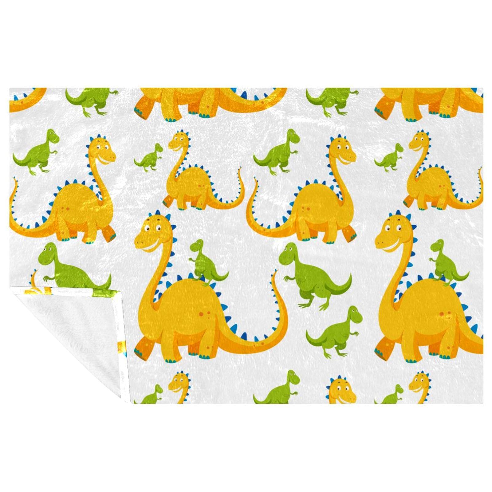 Couverture dinosaure lit et canapé : fini les coups de froid