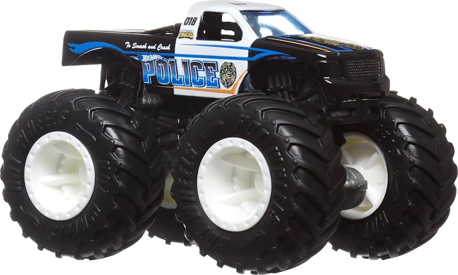 Hotwheels MONSTER TRUCKS 6種3PACK Hot Wheels Monster Trucks 1:64 Color Shifters 3-Pack, Toy