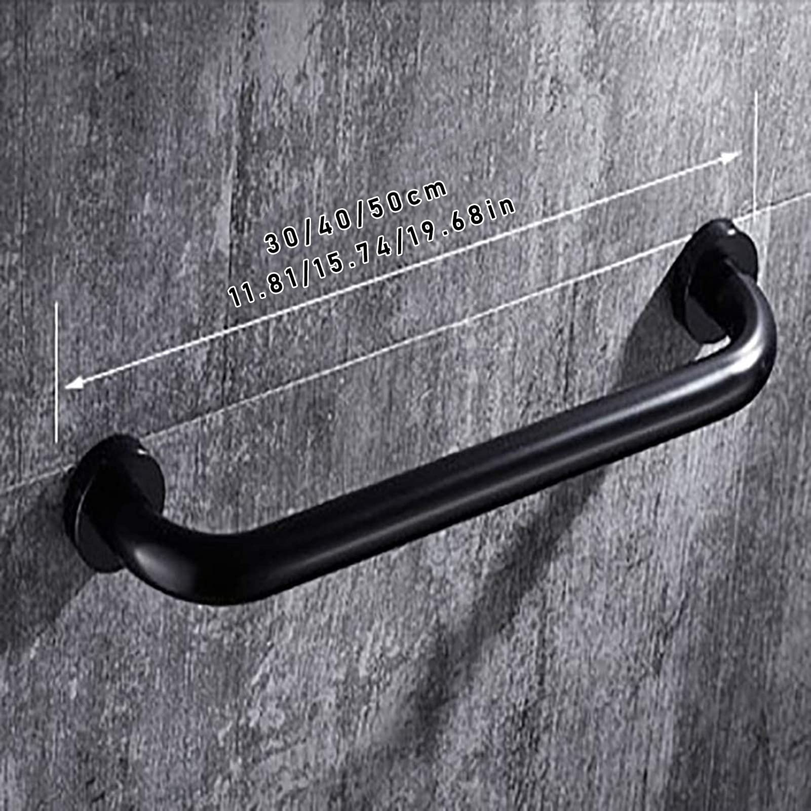 Maniglione di Supporto per Bagno, ausilio per la Vita Quotidiana degli Anziani, Maniglia di Sicurezza da Parete per Persone con disabilità, Barra Antiscivolo (40 cm)