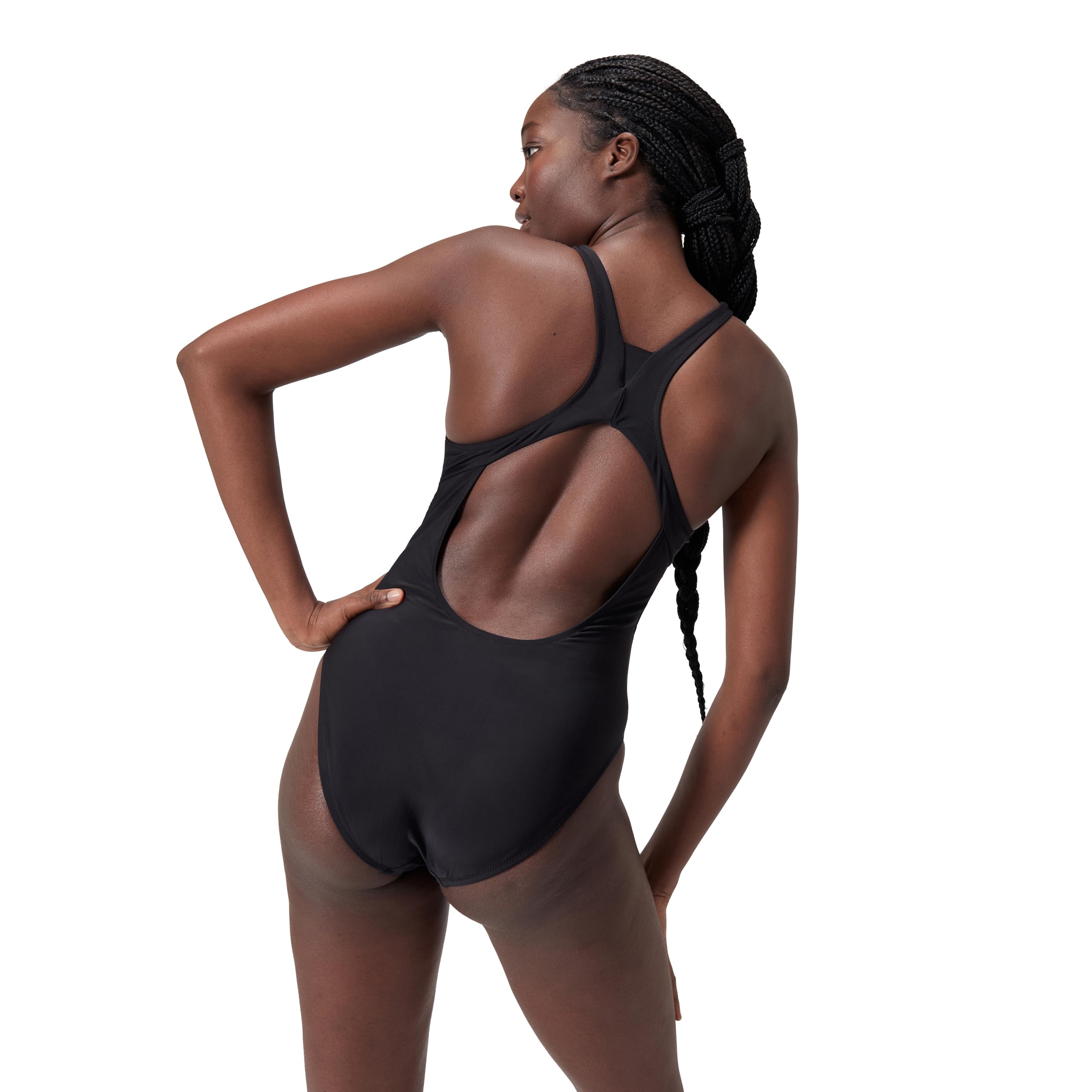 Speedo Traje de Baño de Una Pieza con Cuello Alto Y Corte Contemporáneo Traje de baño de una Pieza Mujer (Pack de 1)