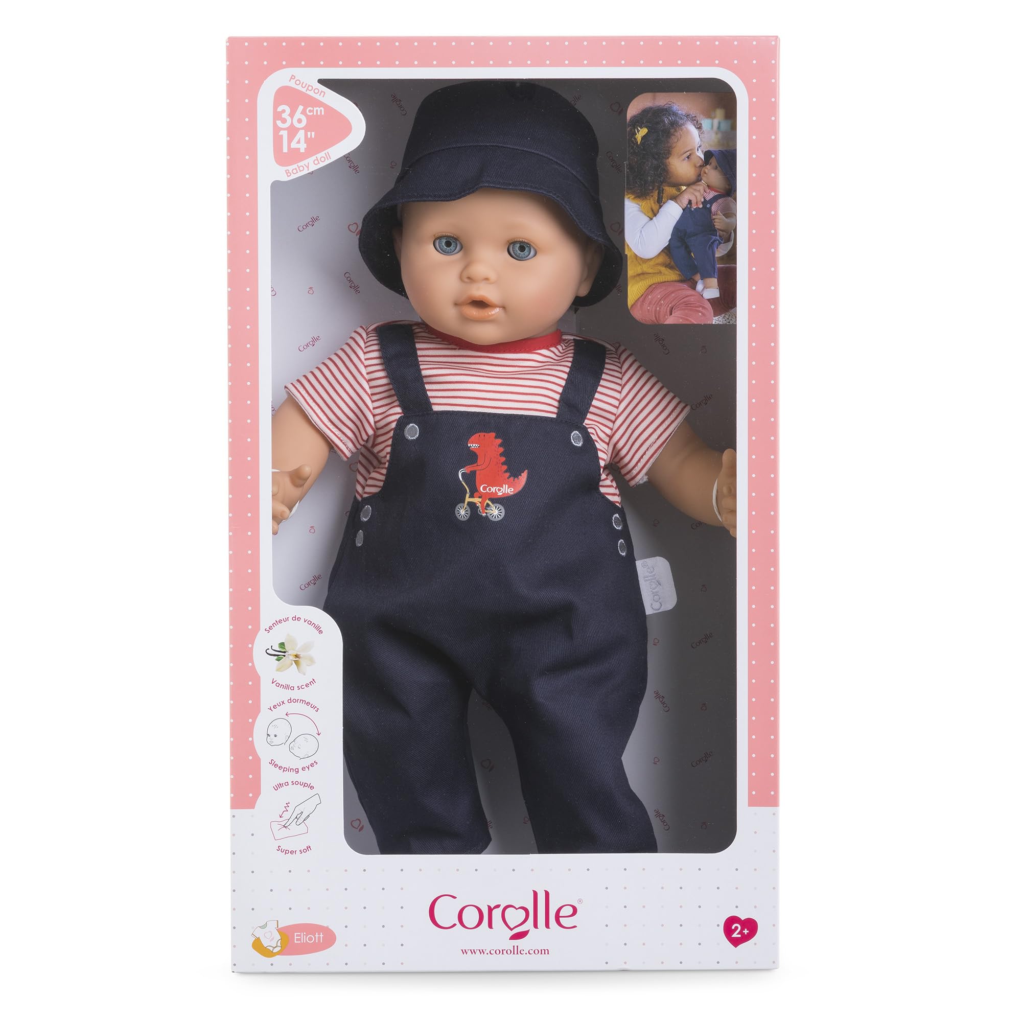 Corolle Grand Poupon, Eliott, 36cm, od 2 lat, 9000130450, Niebieski