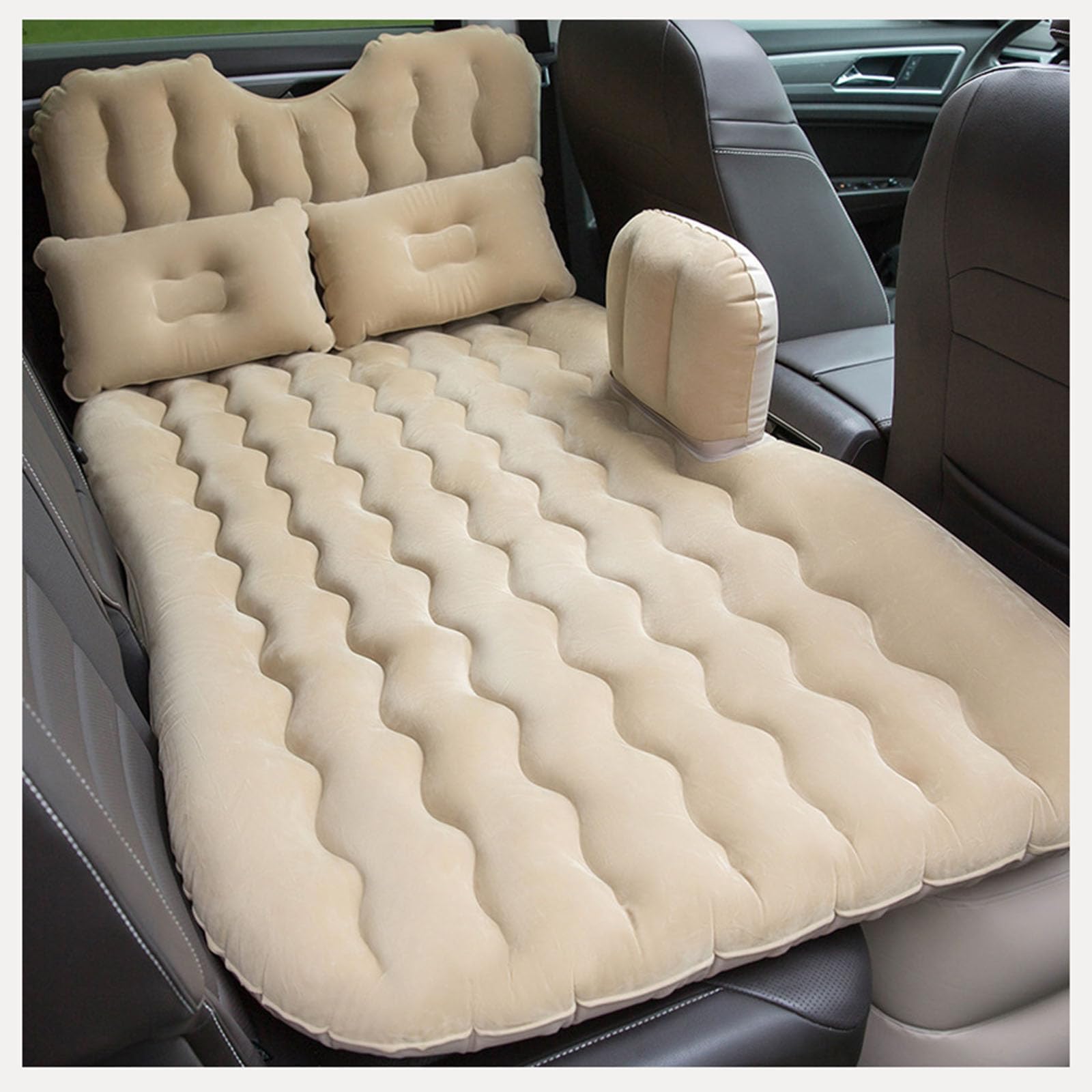 Materasso Gonfiabile Auto, per Jeep Compass 2017 2018 2019 2020 2021 2022 2025 Letto Gonfiabile Auto,Materassino da Viaggio Auto,Letto Auto Portatile,C