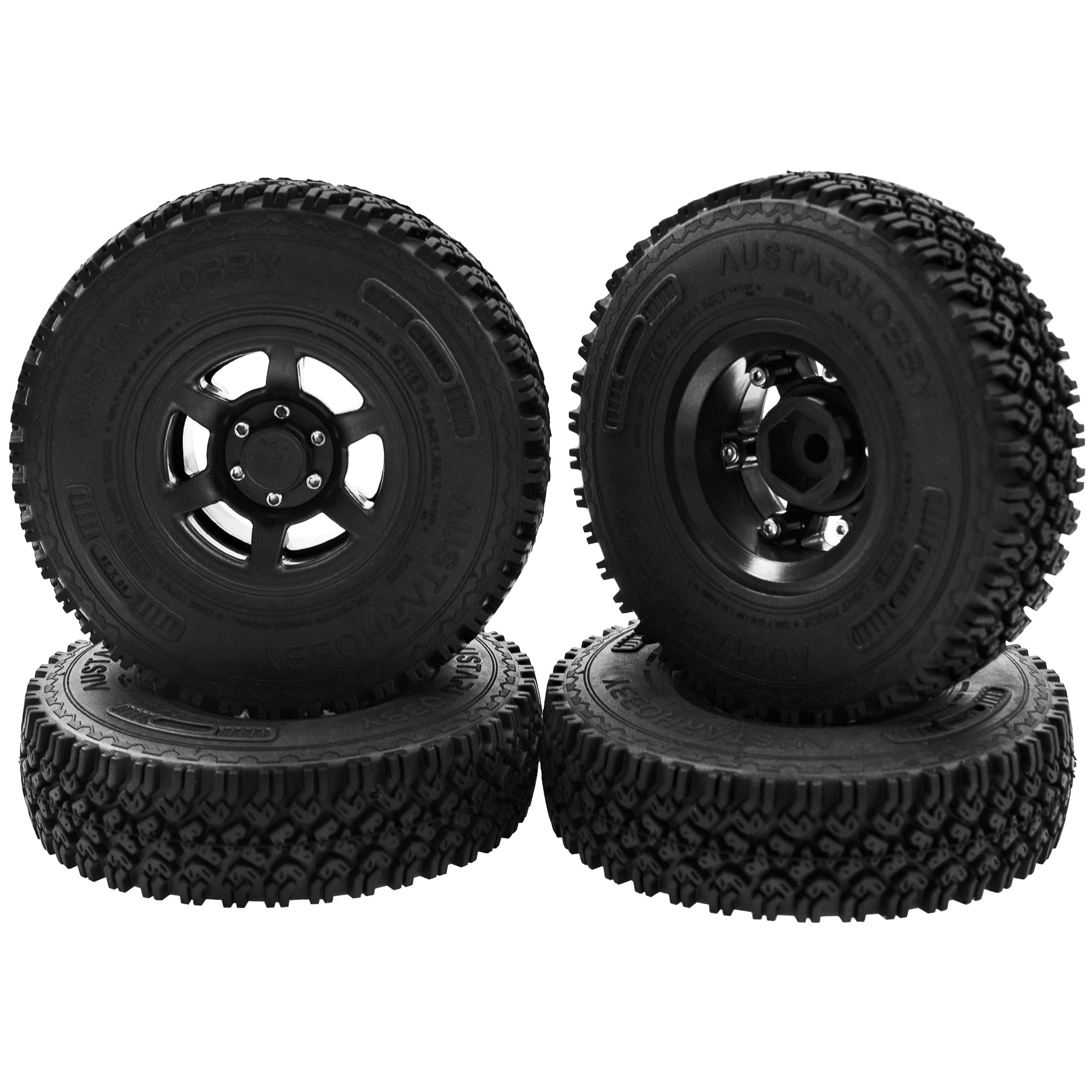 Amazon | HIRCQOO 1.55インチ ビーズロック プラスチックホイールリム