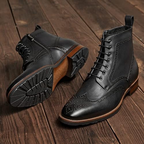 Miniatura 5 de Botas Oxford casuales para hombre, botas de vestir Chukka para hombre