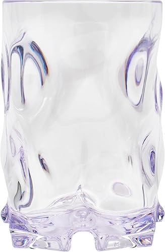 Miniatura 3 de G.E.T. SW-1441-1-CL-EC - Vasos de whisky inastillables Old Fashioned Rocks, 14 onzas, transparentes (juego de 4)