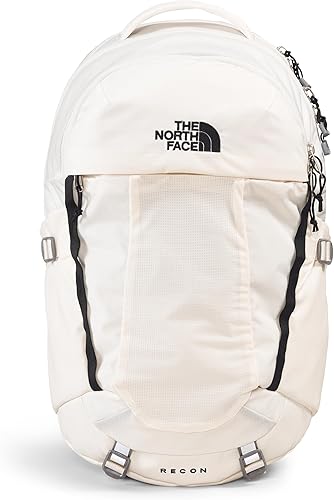 THE NORTH FACE Mochila Recon Everyday para mujer - Libre de PFAS, Gardenia BlancoTnf Negro-npf, Tamaño único, Recon Everyday - Mochila para portátil