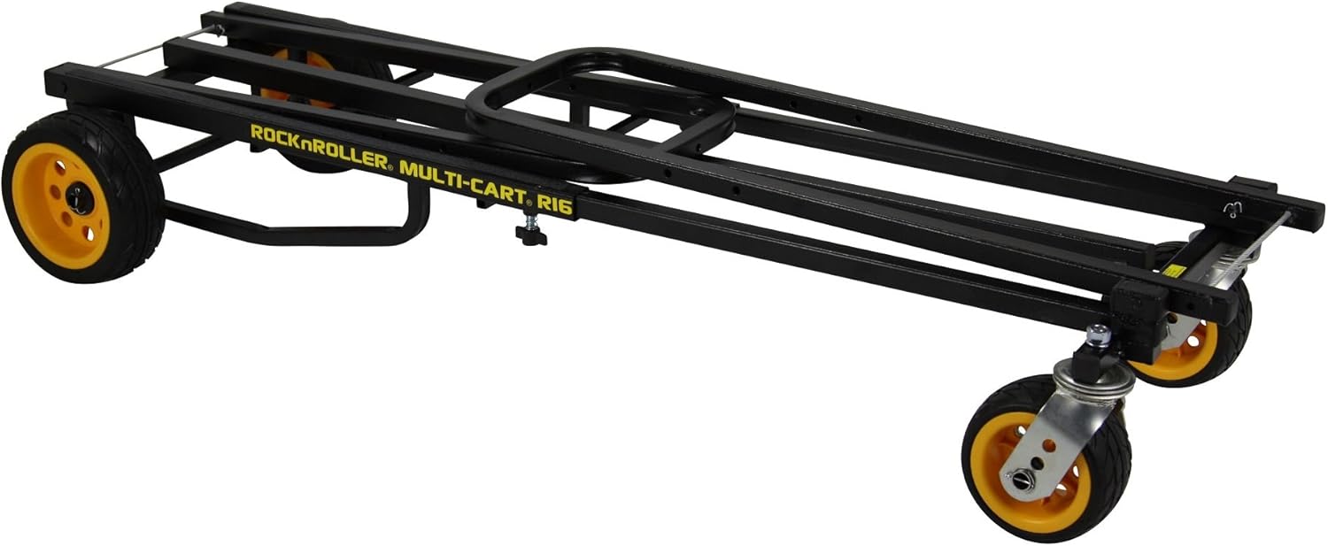 Exсluѕіvе Dіѕсоunt 60% Prісе Rock-N-Roller R16RT (Max Wide) 8-in-1 Folding Multi-Cart/Hand Truck/Dolly/Platform Cart/34 to 52 Telescoping Frame/600 lbs. Load Capacity, Black