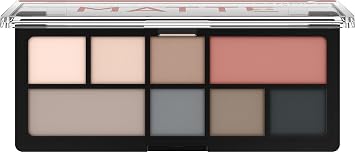 Catrice | The Dusty Matte Eyeshadow Palette | 8 Highly Pigmented Matte Neutral Shades | Vegan & Cruelty Free | Made Without Parabens, Alcohol, Microplastic Particles