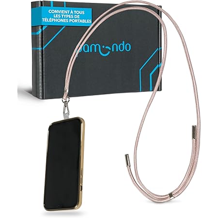 Wilcractk Cordon Téléphone Portable Réglable - Lanière Téléphone