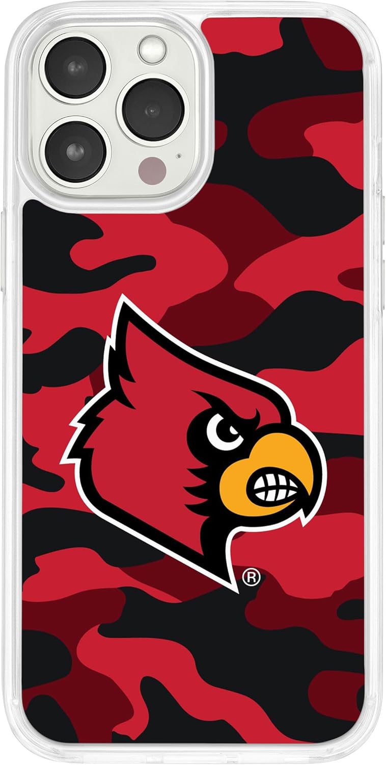 Affinity Bands Louisville Cardinals HD Phone Case Compatible with MagSafe Apple iPhone 16 (Paint)