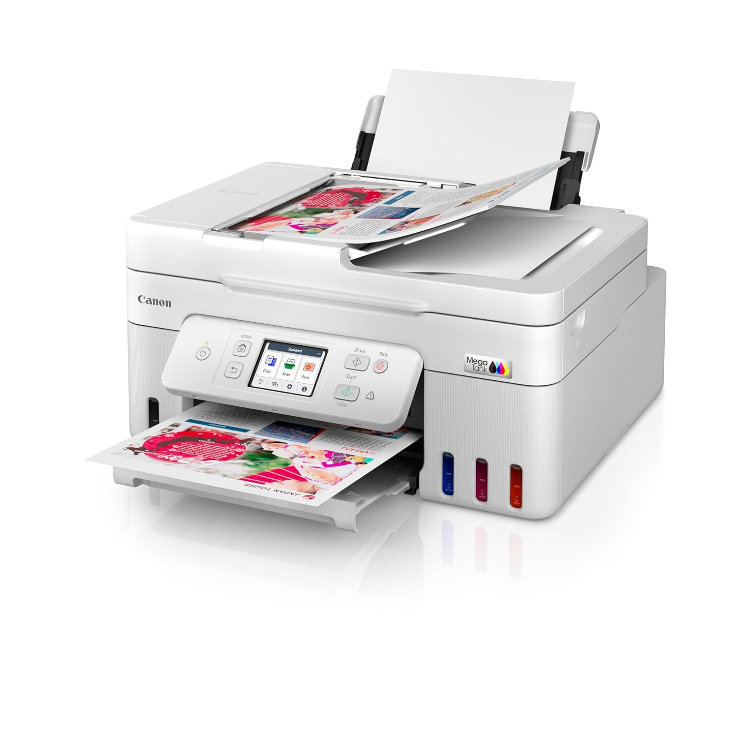 Canon PIXMA MegaTank G4780 All-in-one Inktank Colour Printer with Duplex and ADF with 2 Years Standard Warranty - Image 5