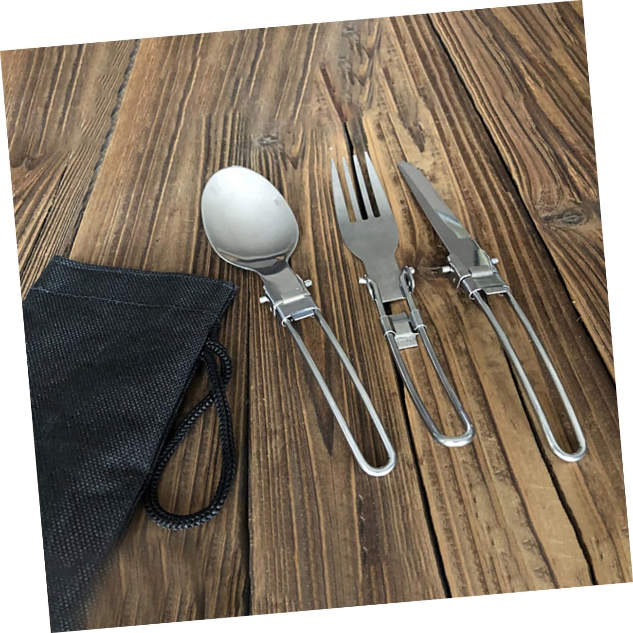 1Set Portable Camping Cookware for People Lightweight and Utensils for Outdoor Cooking Picnic and Hiking Durable and Wear Resistant Design