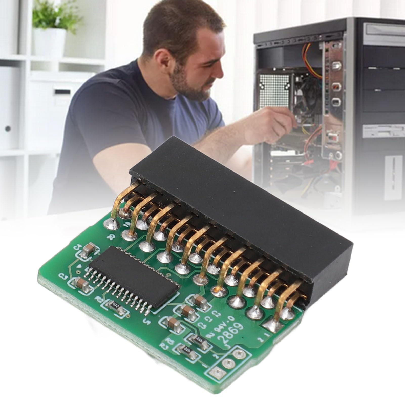 Amazon.com: TPM 2.0 Module for SuperMicro AOM TPM 9665V TCG 2.0, 20pin  Vertical PCB Design Encryption Security Module, Standalone Crypto Processor