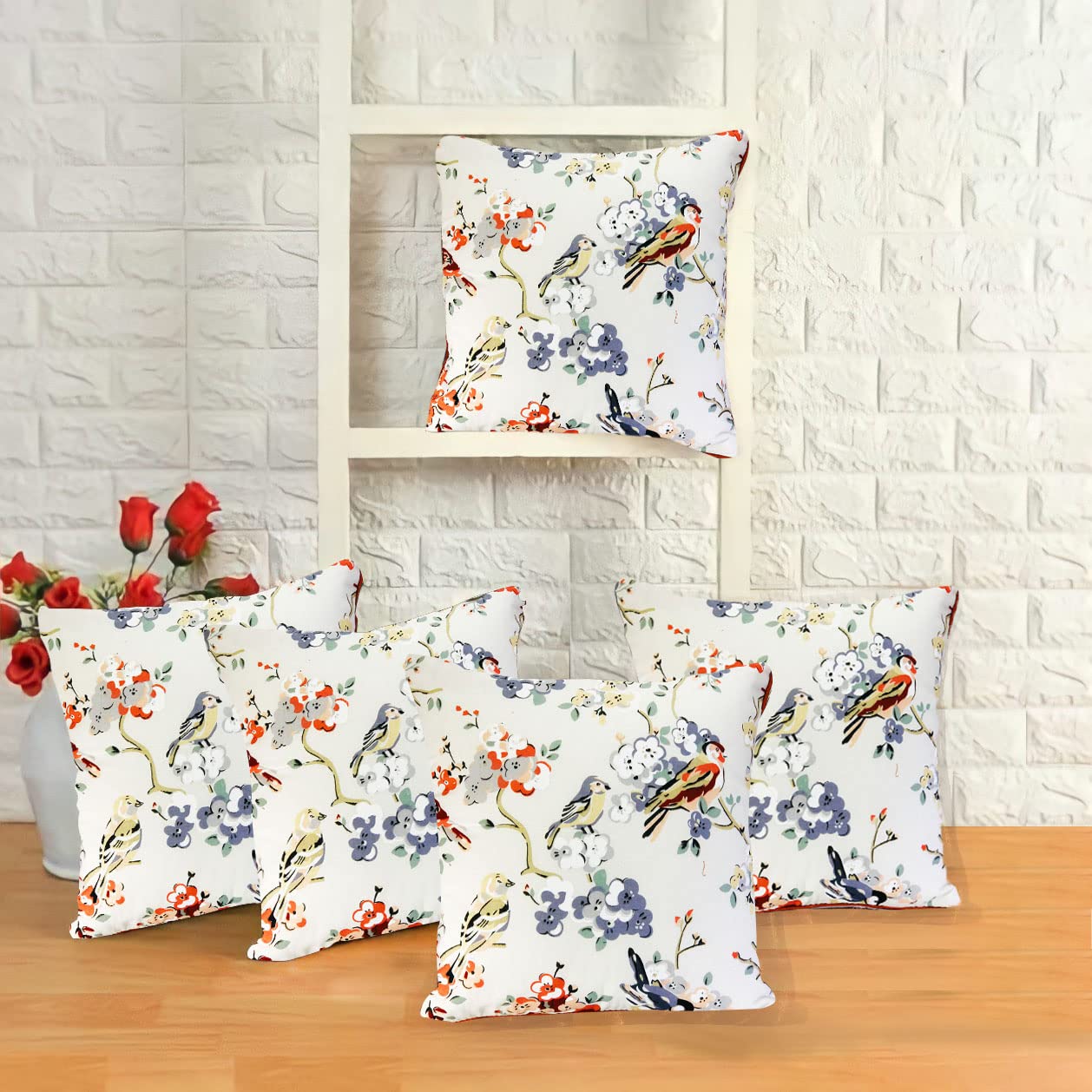 See full amazon price history chart for IM FAB Cotton Printed Cushion Cover (24x24 Inch, Rust) - Set of 5 Pcs IM FAB Cotton Printed Cushion Cover (24x24 Inch, Rust) - Set of 5 Pcs (B08L14DMF4) Amazon Price History, Amazon Price Tracker