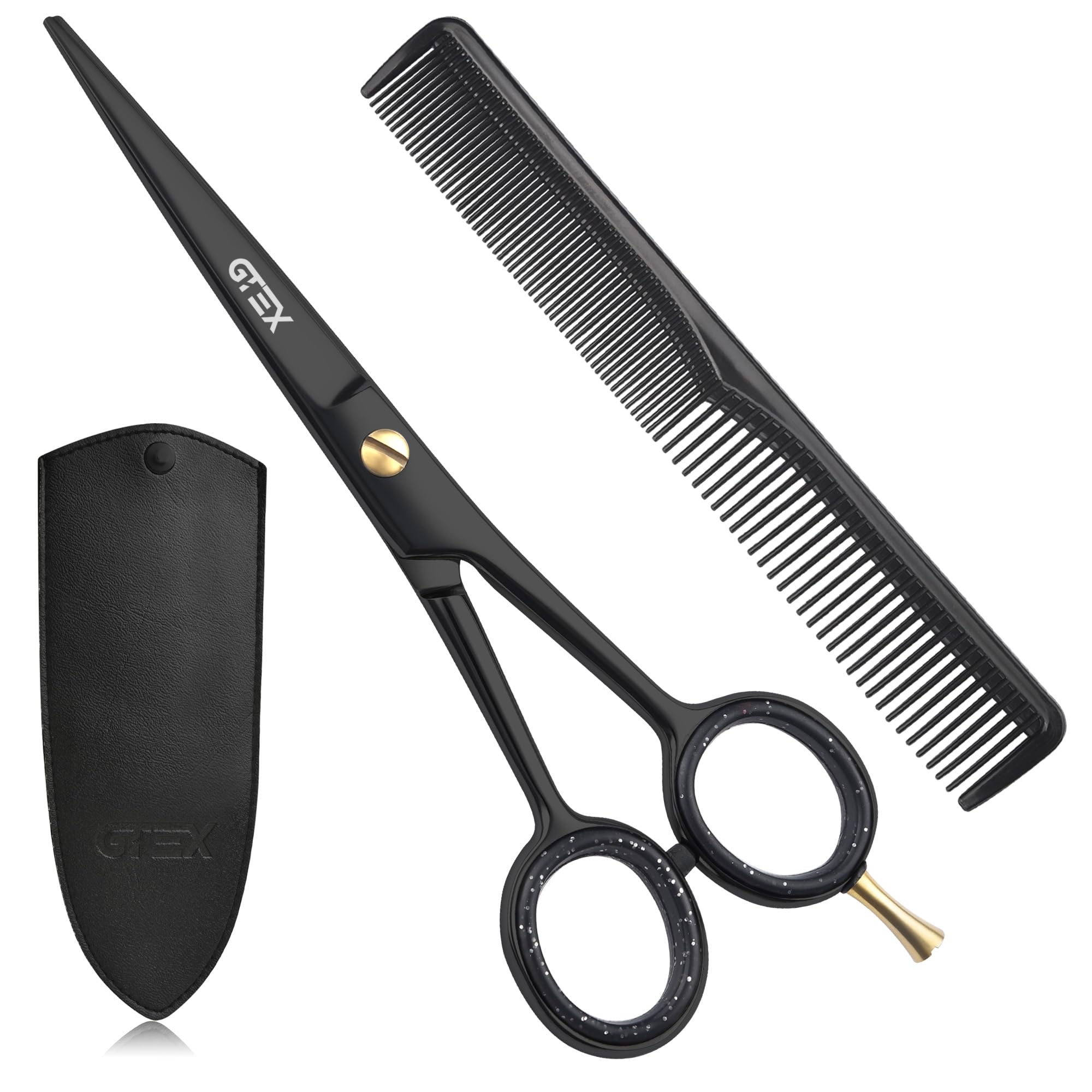 Amazon.co.jp: GTEX ヘアはさみ 6.5インチ ブラック