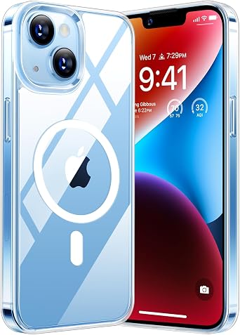 TORRAS for iPhone 13 Case iPhone 14 Case, Compatible with MagSafe