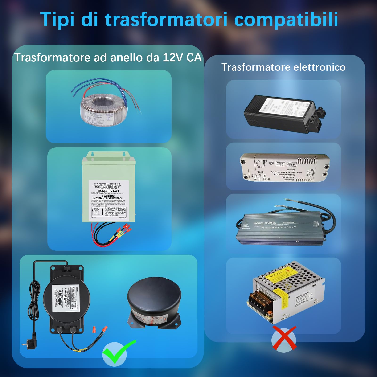 Illuminazione LED per piscina RGB, 54W, PAR56, luce subacquea, lampada da bagno, sincronizzazione esterna con telecomando, 12 V AC, IP68 impermeabile