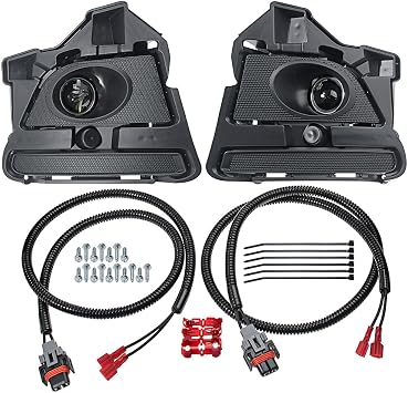 Starkey Products CA Special Lower Valance Fog Light Kit -Compatible Mustang GT 2013-2014