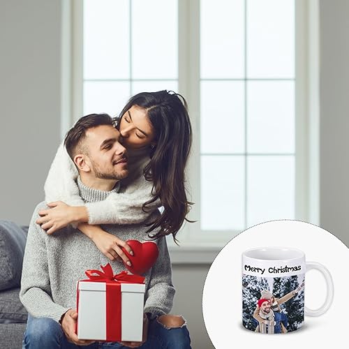 Miniatura 7 de Taza de café personalizada, taza personalizada, diseña tu propio con nombre de texto fotográfico, regalos de cumpleaños personalizados de Navidad