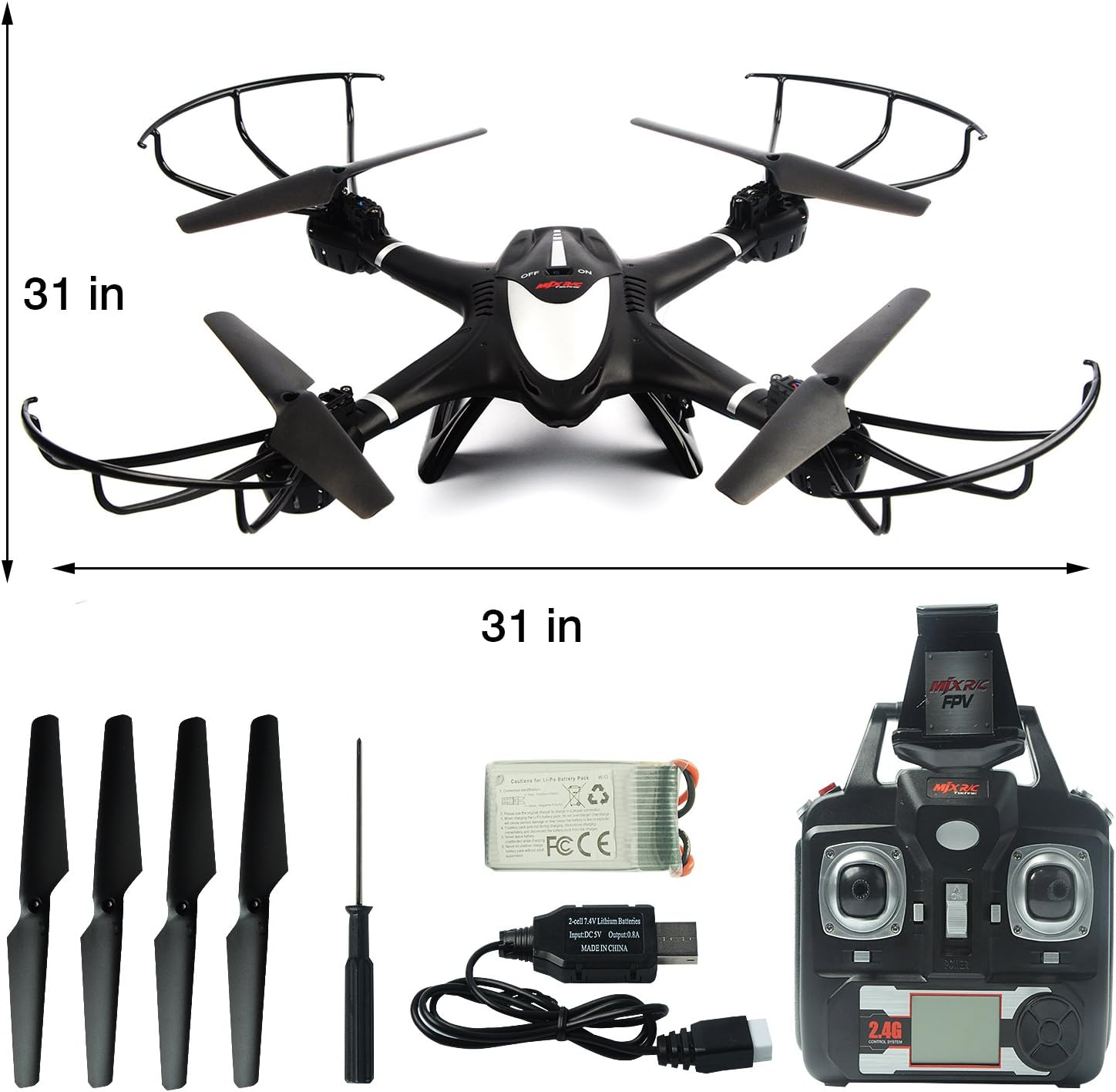 Drone returning to a landing pad with a single button press.