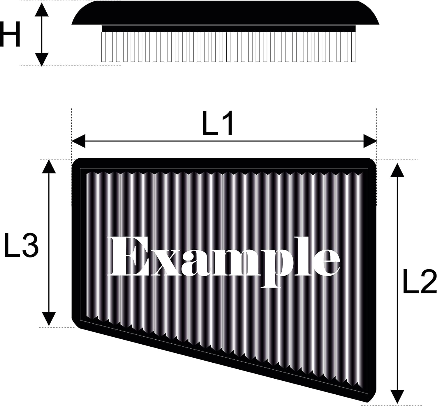 Green P965021 Air Filter