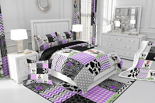 Miniatura 59 de Erosebridal Alfombra gamepad de 3 x 5 pies, diseño musical, color negro y gris con auriculares para niños Multicolor 44,Multi 04,Multi 08,Multi