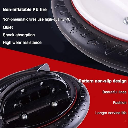 Miniatura 3 de Patín de pedal sin tabla de alta calidad, patines de velocidad de bobinado lateral, patinete de doble rueda, carcasa de ABS duradera, ruedas de