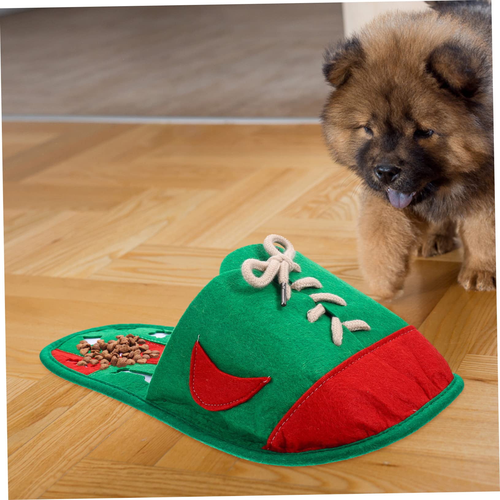 BESPORTBLE 4 Piezas Juguete para Mascotas con Fugas Dog Toys Accesorio para Cachorros Juguete de Tela de Fieltro colchoneta para Mascotas Juguetes para Perros pequeños Suministro de Cachorro