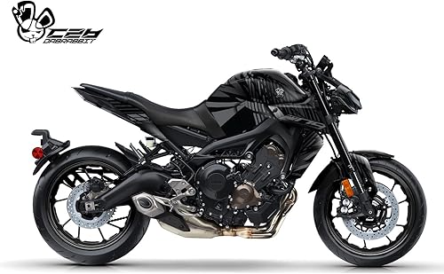 Miniatura 2 de Kit gráfico para YAMAHA MT-09 FZ-09 (17-20) Kit de calcomanías gráficas (FP-B) (brillante)