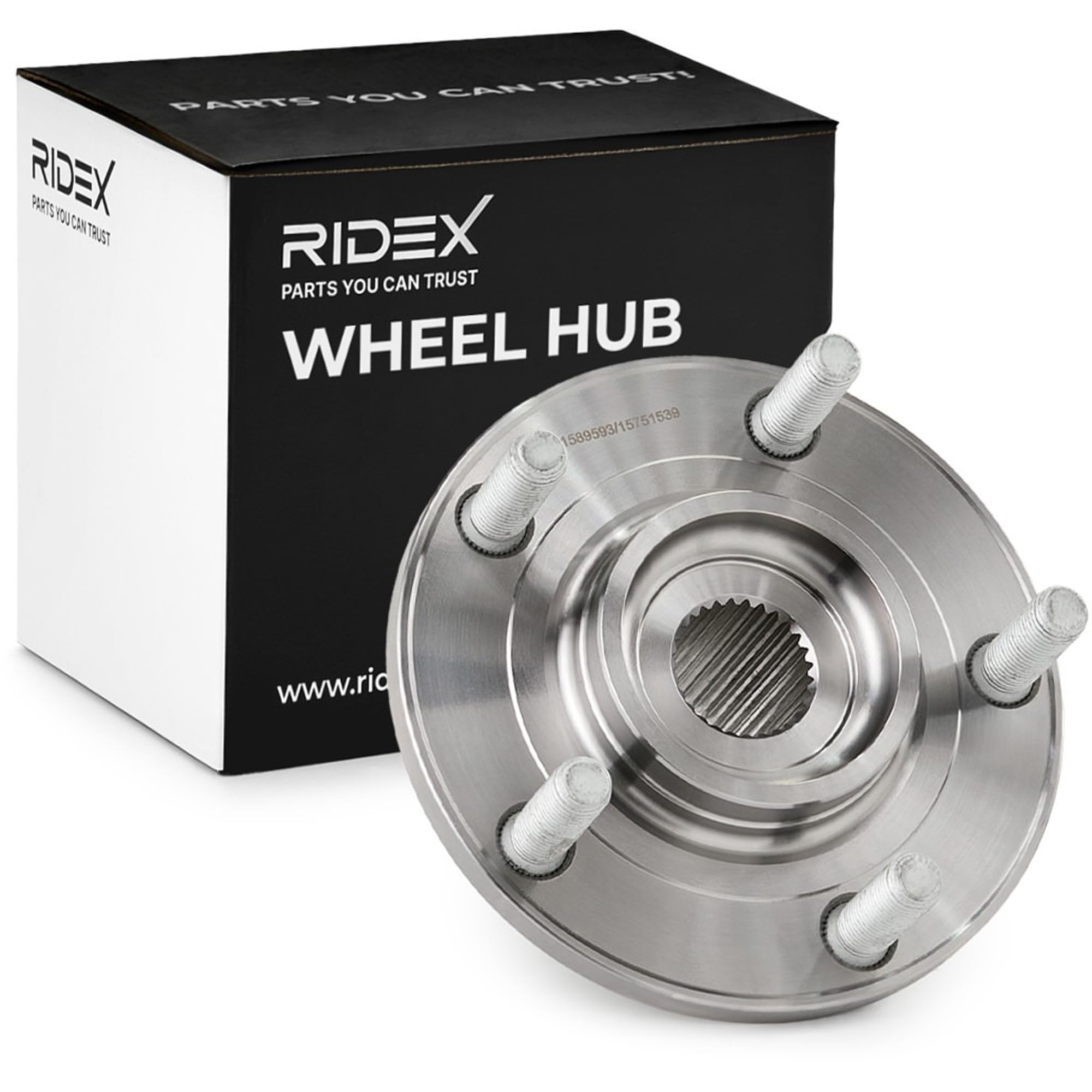 RIDEX 653W0176 Mozzo ruota Anteriore Sinistra Destra Compatibilità con JEEP COMPASS MK49