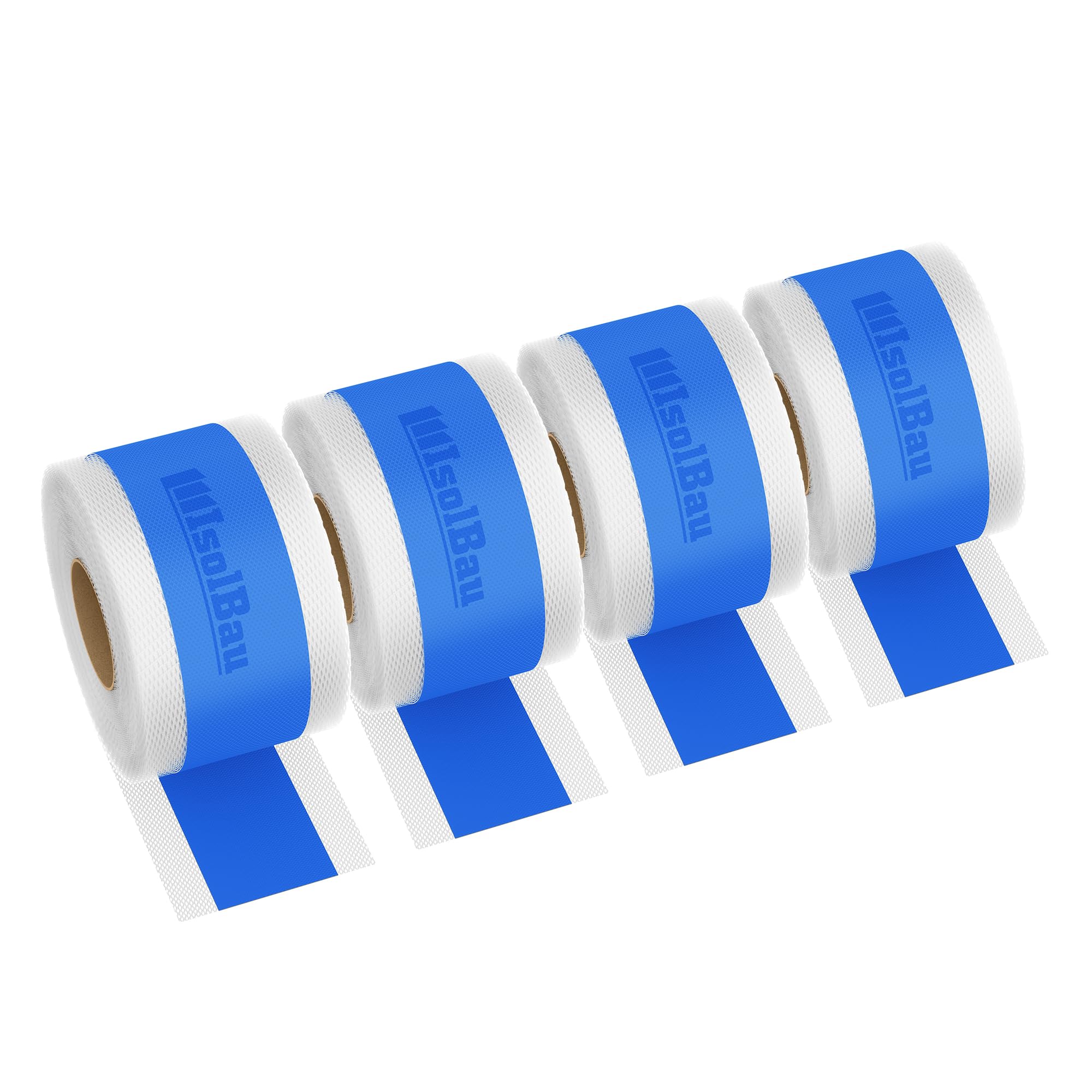 Isolbau Dichtband P2 Blau - 200 m Abdichtband Wasserdichtes Dichtungsband für Sanitär, Dusche, Bad, Fliesen, Balkon und Terrasse, Abdichtung für Innen- & Außenbereich - 120 mm