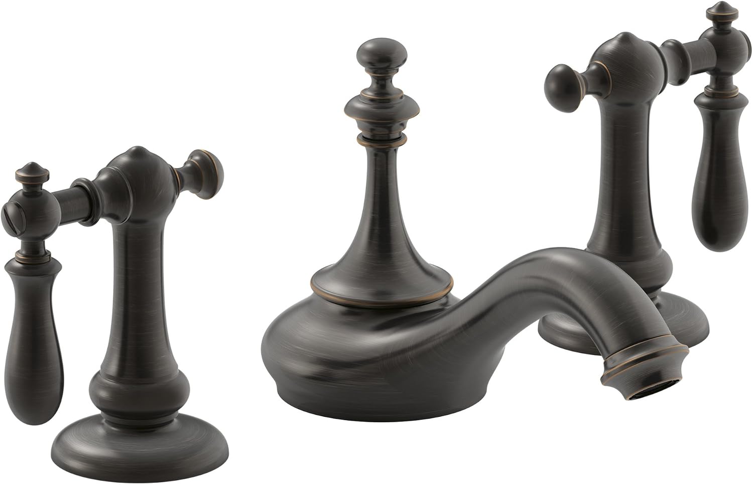 Up To 40% OFF KOHLER K-72758-2BZ Artifacts Bathroom sink spout with Tea design, Less Handles, Oil-Rubbed Bronze