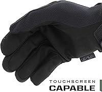 Vista 2 de Mechanix Wear: los guantes de trabajo tácticos The Original Covert con ajuste seguro, agarre flexible para usos múltiples, guantes de seguridad