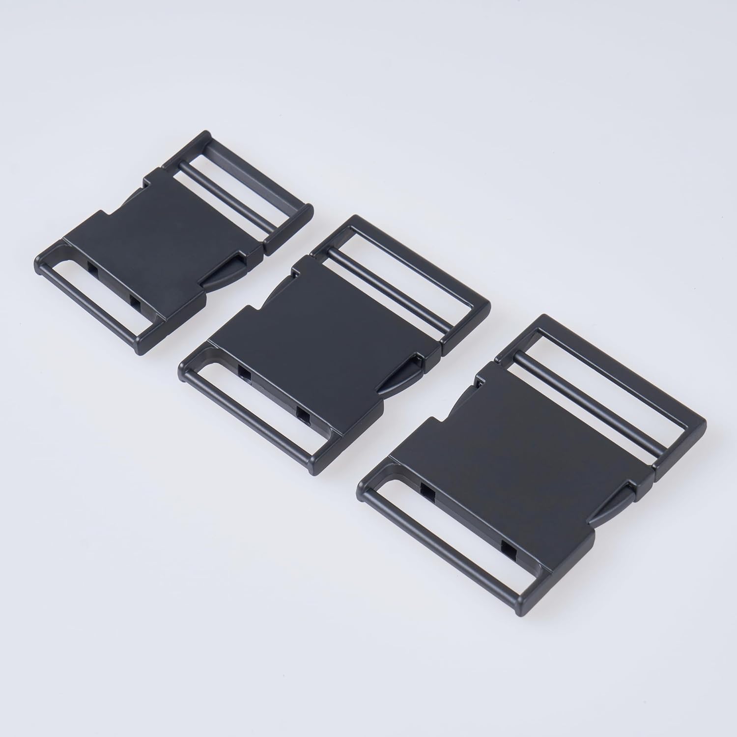 2 Pcs/4 Pcs Metal Buckle for Backpacks, Belts, Waist Bags, Dog Collars,Durable Adjustable Side Release Buckle,Black - Image 6