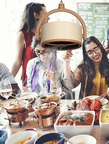 Miniatura 5 de Campana extractora de escritorio recargable Campana extractora móvil Ángulo de ajuste de 125 con ventilador de escape de 2 velocidades+2 hojas de