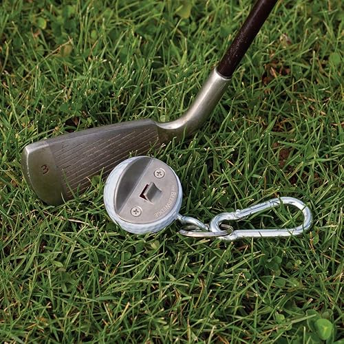 Miniatura 7 de Abridor de botellas de pelotas de golf, abrebotellas de cerveza hecho de una pelota de golf real, abrebotellas llavero y mosquetón abrebotellas -