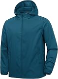 Product image of ZITY Mens Lightweight Hooded Waterproof Rain Jacket Packable