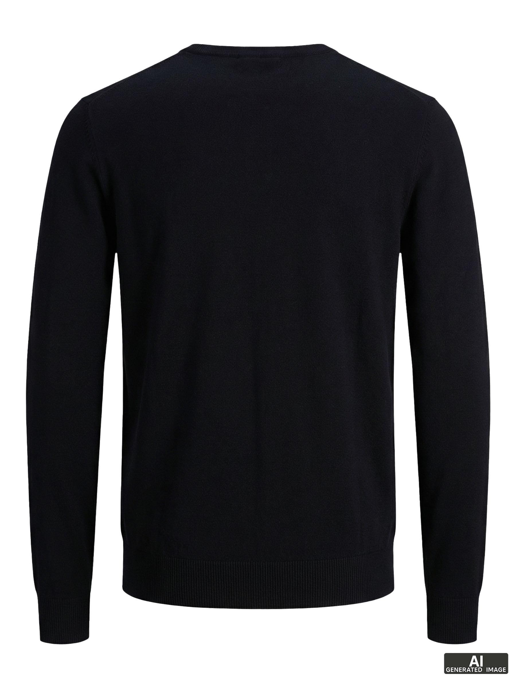 JACK & JONES Knitted Pullover Plain Knitted Pullover