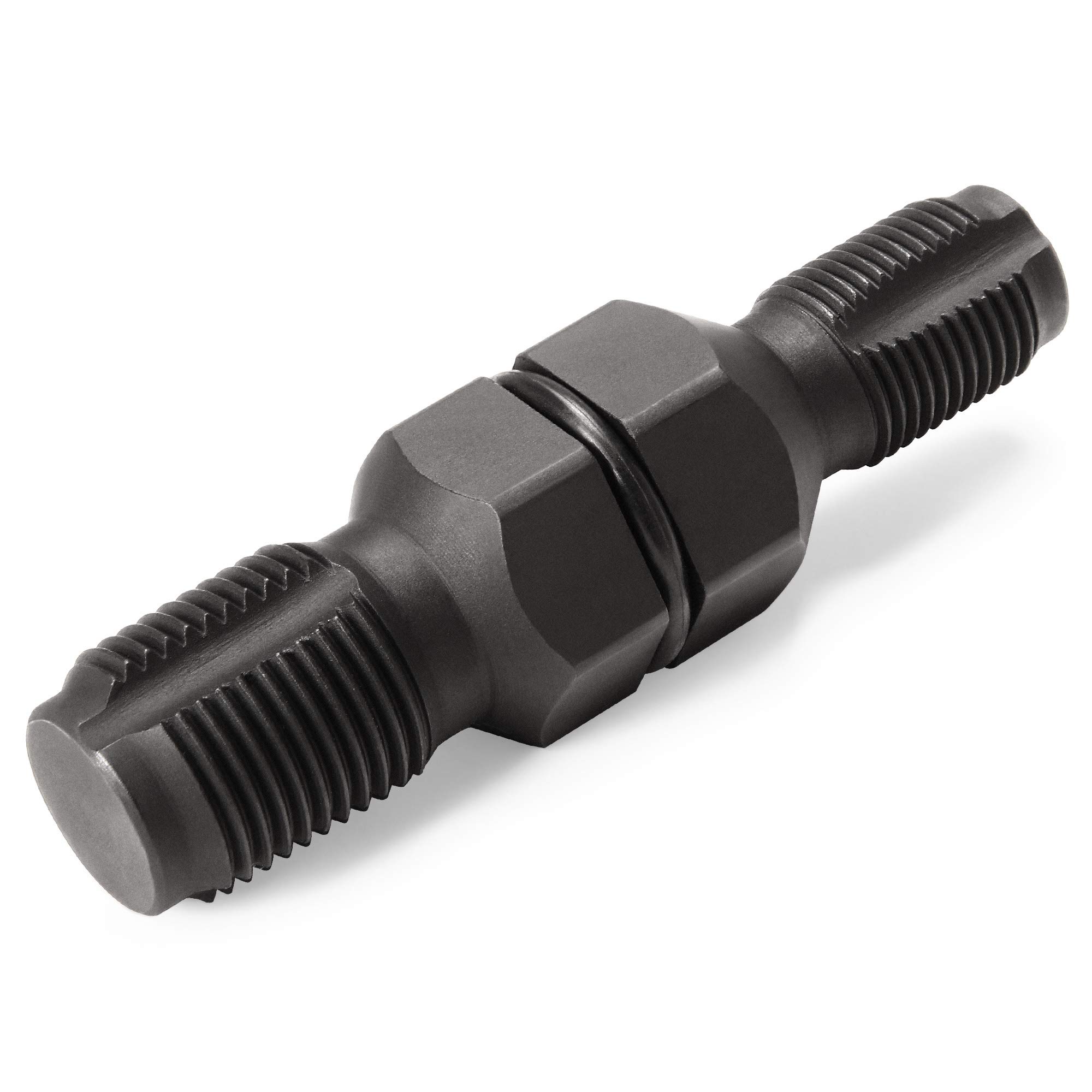 Powerbuilt 14mm &amp; 18mm Spark Plug Hole Rethreader Tool, Repairs Damaged Spark Plug Threads, Fits 13/16-Inch Socket - 648422
