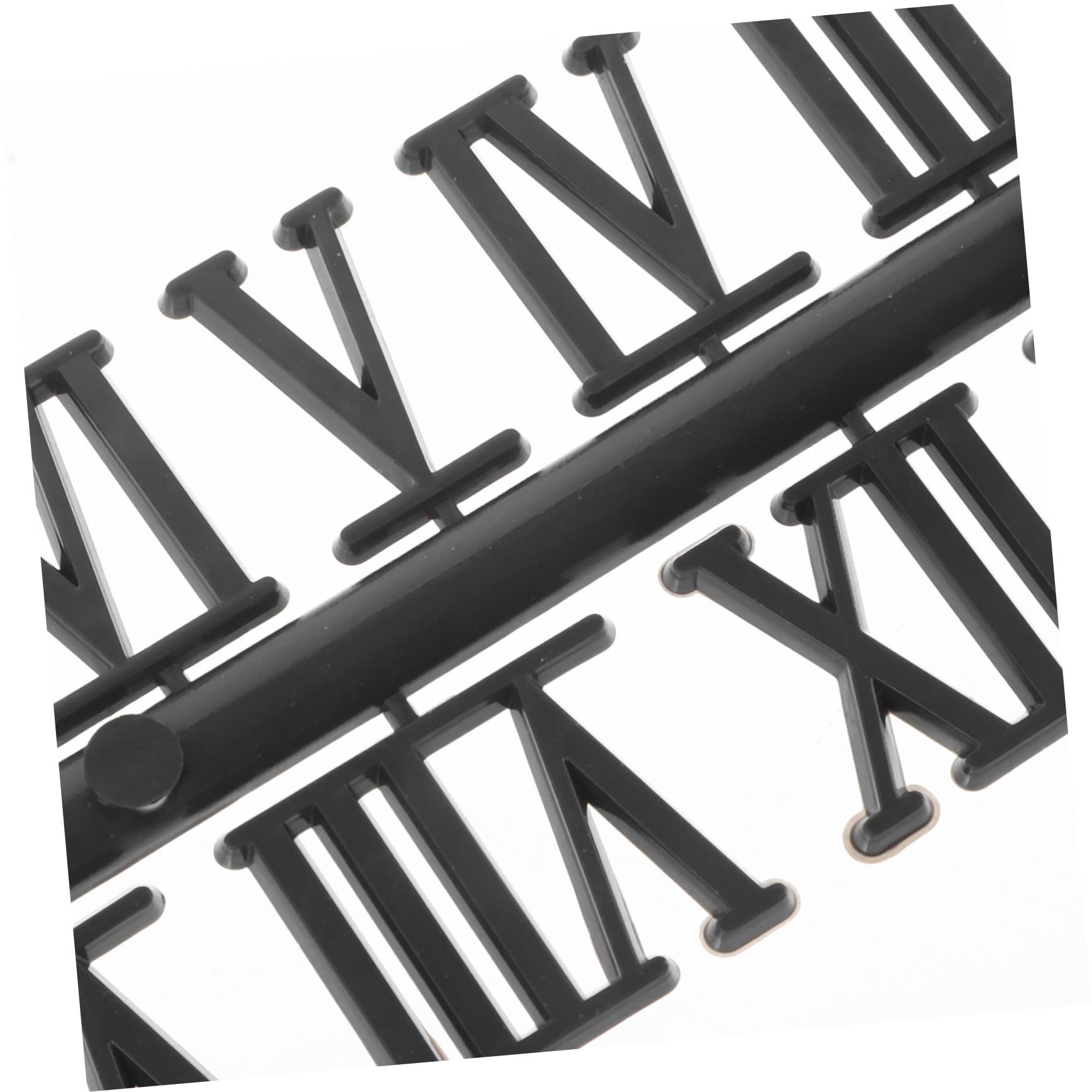 EXCEART 5 Ensembles d'horloge remplacer Mur Ton Les pièces rétro Mains kit de Chiffres d'horloge kit mécanisme Aiguilles et Moteur Bois
