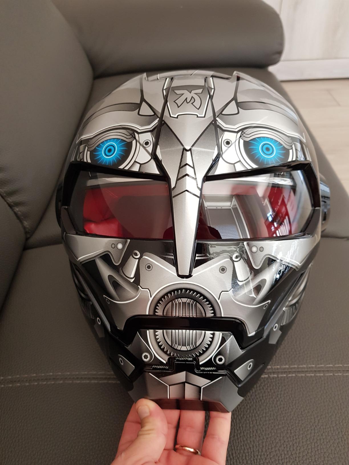 Porta Casco Shkalacar Per Moto, Supporto Per Casco Con Rotazione