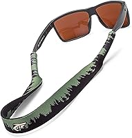 Vista 8 de Pilotfish Sujetador de neopreno para anteojos de sol, correa para lentes - Premium, ligero, tamaño perfecto para hombres y mujeres