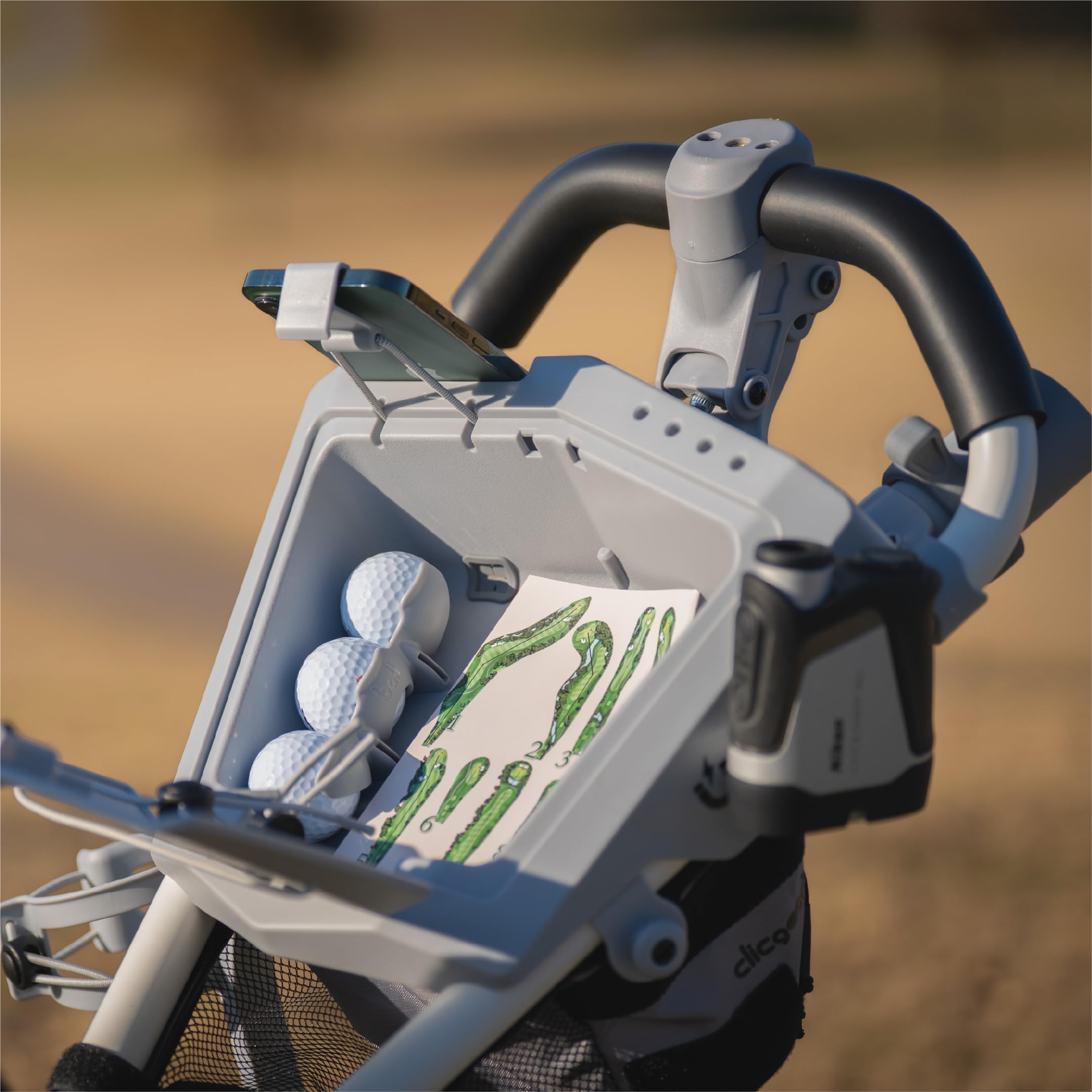 Clicgear Carrito de Golf Modelo 4.5 Plegable 3 Ruedas