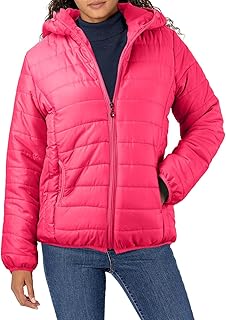 2025 - Chaqueta cálida y ligera para mujer, abrigo de invierno a prueba de viento sin capucha con aislamiento reciclado, abrigo de invierno delgado y corto con capucha - Abrigo de plumas de pato