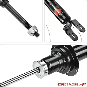 A-Premium Rear Pair (2) Shock Absorber Strut Assembly Compatible