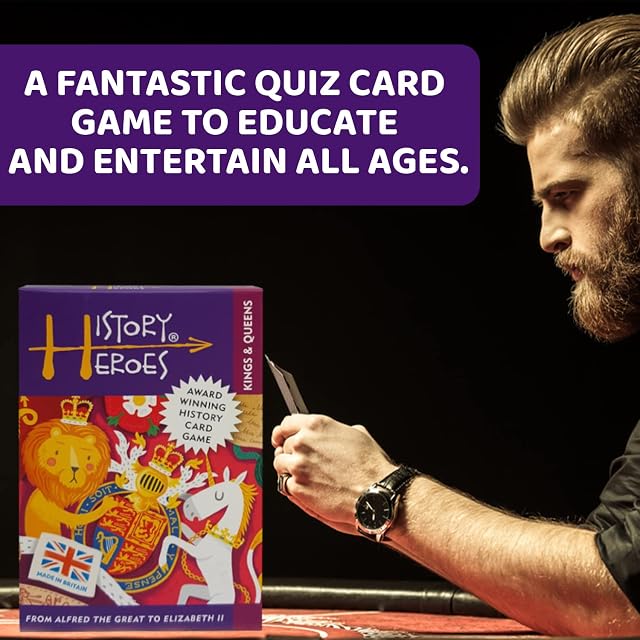 Foto 2 de 8 de History Heroes: KINGS & QUEENS Card game